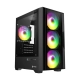 Revenger PHANTOM X Mid Tower Black (Tempered Glass Window) Micro-ATX Gaming Desktop Case